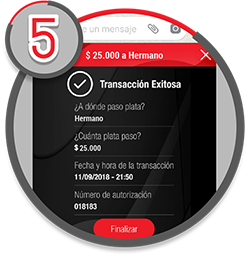 Termine de pasar plata